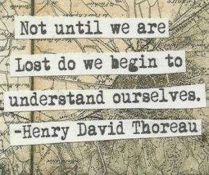 lost to understand, know thyself