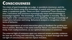 Consciousness and Truth