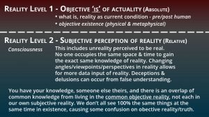 Consciousness and Truth