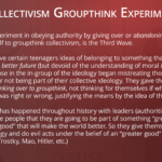 Slavery-23,-Collectivism-Groupthink-Experiment