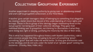 Slavery-23,-Collectivism-Groupthink-Experiment