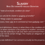 Slavery-35,-Slavery-Basic-Definition